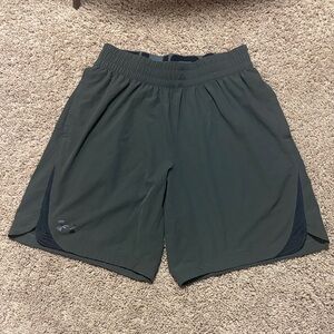 Under Armour Dark Green Athletic Shorts